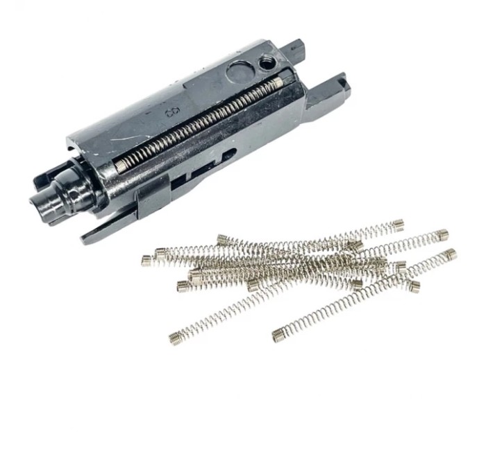 CTM REINFORCED AIR NOZZLE SPRING 180+ PER MARUI HI-CAPA *Conf. 2 pezzi*