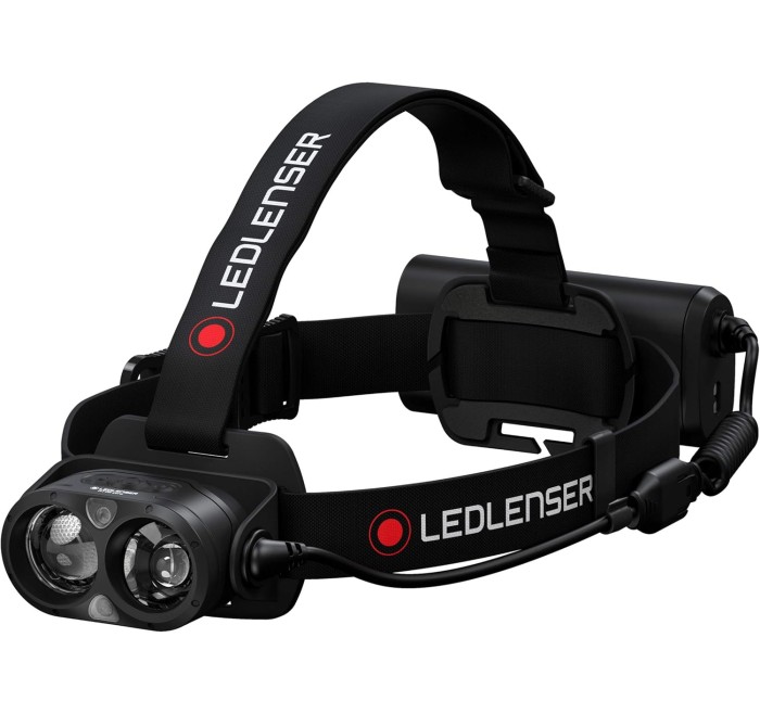 LED LENSER TORCIA FRONTALE H19R CORE BLACK