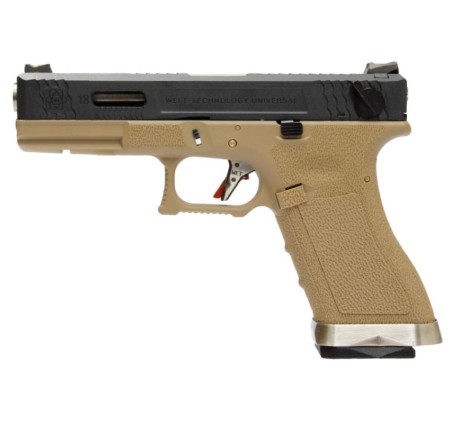 WE PISTOLA SOFTAIR A GAS G18 FORCE SERIES T2 BLOWBACK