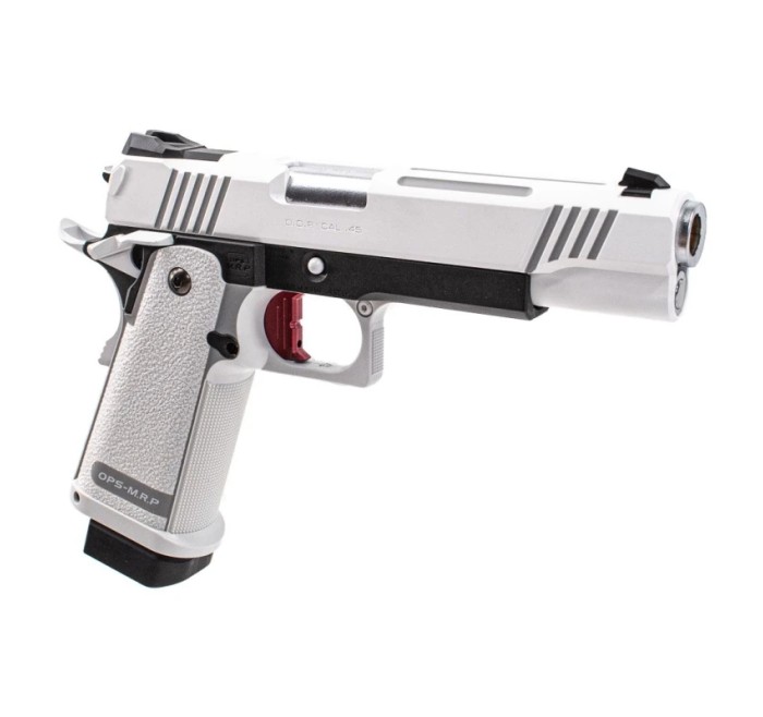 MARUI PISTOLA SOFTAIR GAS 5.1 HI-CAPA DOR DIRECT OPTICS READY WHITE