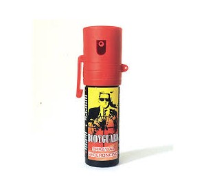 DEFENCE SPRAY AL PEPERONCINO BODYGUARD CON SICURA AUTODIFESA ANTIAGGRESSIONE