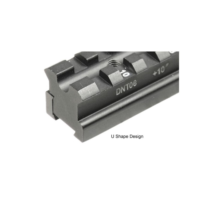 UTG RIALZO PICATINNY PER AIRGUN RWS CON GRILLETTO T06 