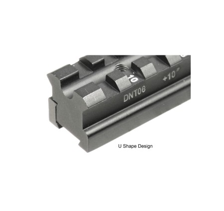 UTG RIALZO PICATINNY PER AIRGUN RWS CON GRILLETTO T06 