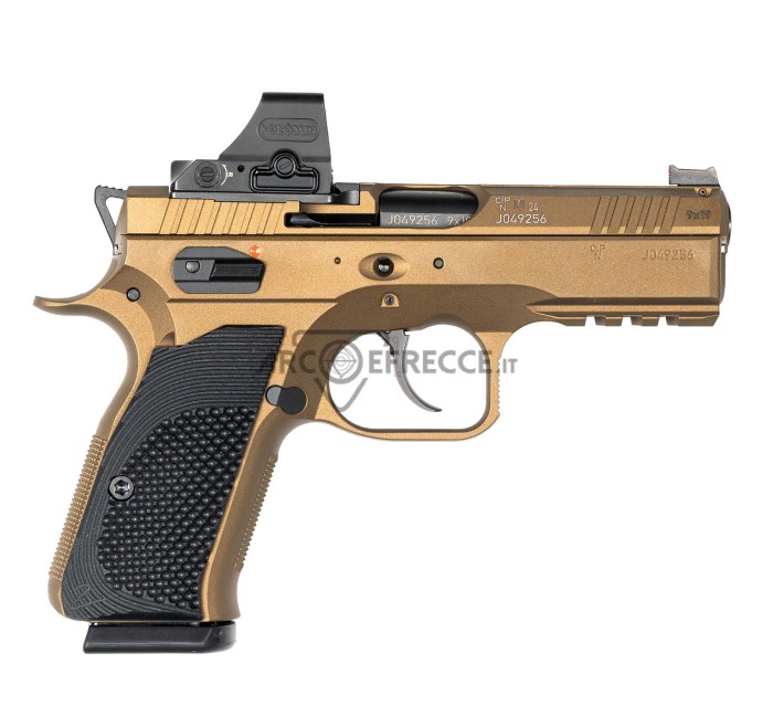 CZ PISTOLA SHADOW 2 COMPACT OPTIC READY 9x19 9 LUGER BRONZE con HOLOSUN Limited Edition 