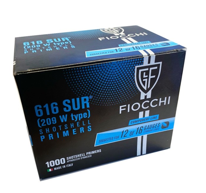 FIOCCHI INNESCHI 616 SUR SHOTSHELL CAL12/16 *Conf. da 100 pz* 