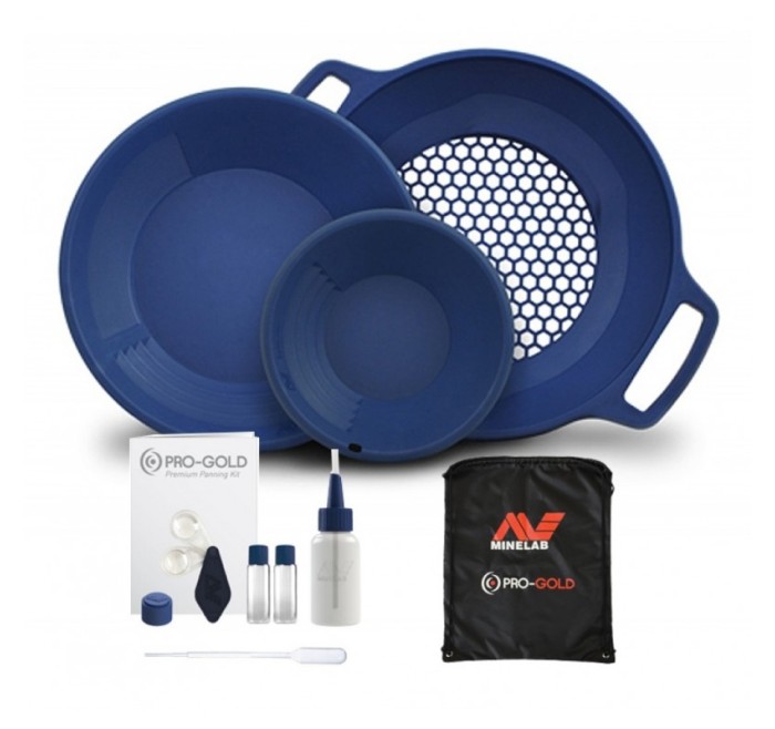 MINELAB KIT GOLD PANNING PRO-GOLD PER RICERCA ORO