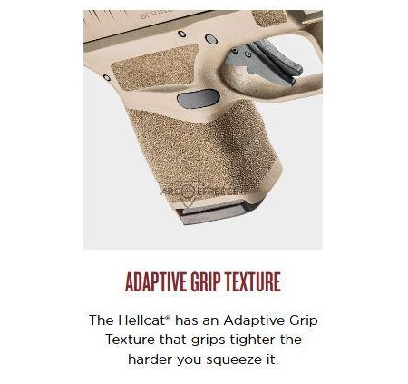 HS SPRINGFIELD PISTOLA HELLCAT 3" CAL 9x19 9 LUGER OSP FDE 