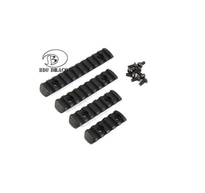 BD KIT 4 RAIL ME FIBRA BK (BD-3753)