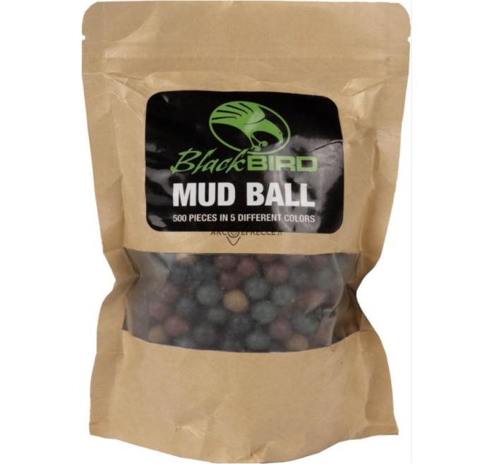 BLACKBIRD SFERE ARGILLA x FIONDA (cf. 500 pezzi)