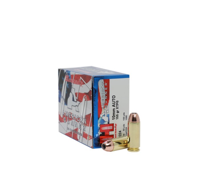 HORNADY CARTUCCE Cal. 10mm AUTO 155grs XTP AMERICAN GUNNER *Conf. da 20pz* 