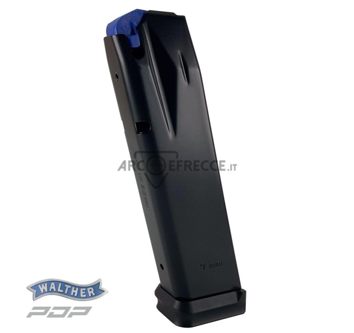WALTHER CARICATORE PER PDP FULL CAL 9MM 18C CON FONDELLO ALLUMINIO 