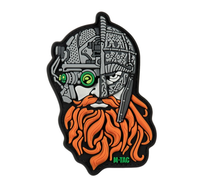 M-TAC PATCH PVC BARBA ROSSA