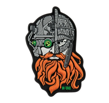 M-TAC PATCH PVC BARBA ROSSA