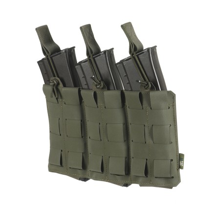 M-TAC TASCA PORTA CARICATORE TRIPLA ELASTIC ELITE LASER CUT