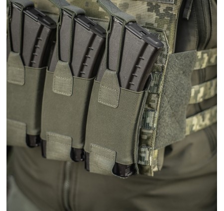 M-TAC TASCA PORTA CARICATORE TRIPLA ELASTIC ELITE LASER CUT