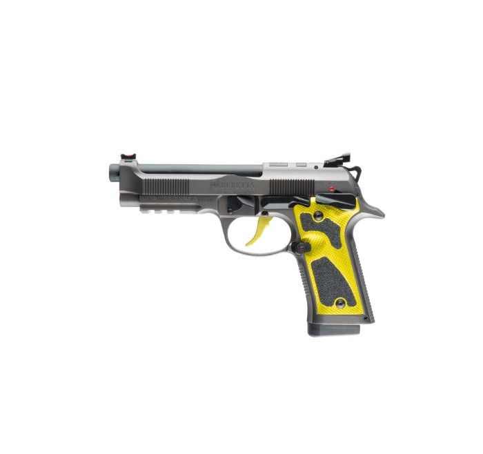 BERETTA PISTOLA 92X PERFORMANCE DARK SERIES YELLOW OR CAL.9x19 9 LUGER 