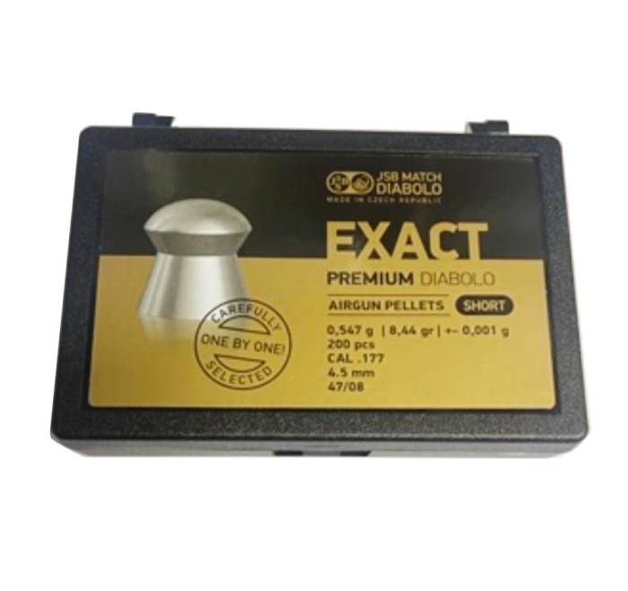 JSB PIOMBINO DIABOLO EXACT PREMIUM SHORT *conf.200pz.*