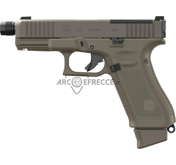 GLOCK PISTOLA Mod 45 HUNTER CAL 9x19 9 LUGER 