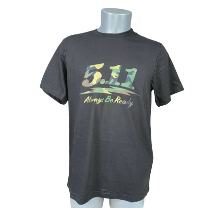5.11 T-SHIRT 76166 WOODLAND MOTO LOGO