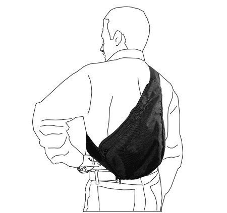 VEGA MARSUPIO ZAINO MONOSPALLA CON FONDINA INTERNA 2U80