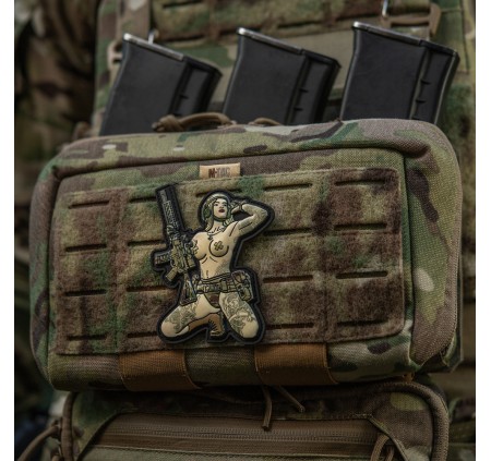 M-TAC PATCH PVC TACTICAL GIRL SKANDINAVIK MJOLLNIR