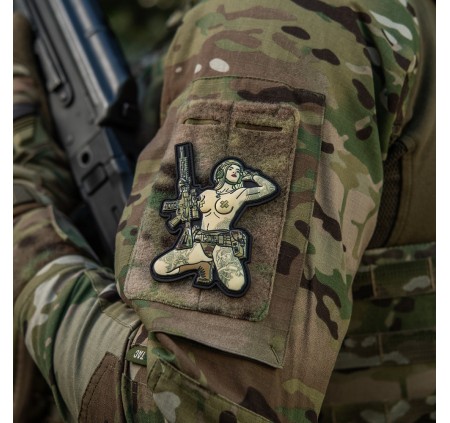 M-TAC PATCH PVC TACTICAL GIRL SKANDINAVIK MJOLLNIR