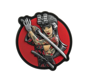 M-TAC PATCH PVC TACTICAL GIRL KATANA