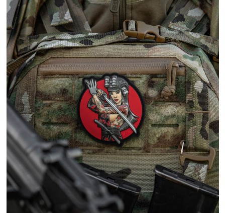 M-TAC PATCH PVC TACTICAL GIRL KATANA