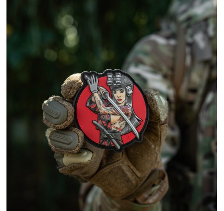 M-TAC PATCH PVC TACTICAL GIRL KATANA