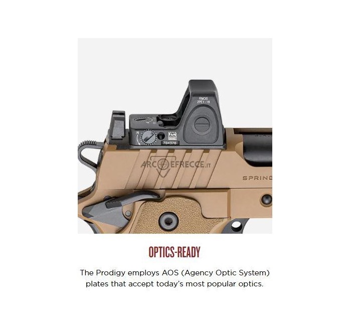 SPRINGFIELD PISTOLA PRODIGY 1911DS 5" CAL 9x19 9 LUGER COYOTE 