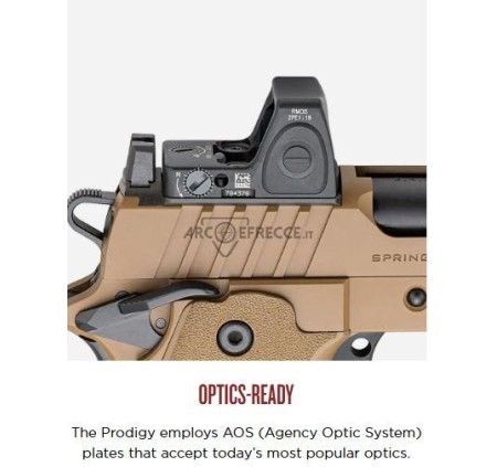 SPRINGFIELD PISTOLA PRODIGY 1911DS 5" CAL 9x19 9 LUGER COYOTE 