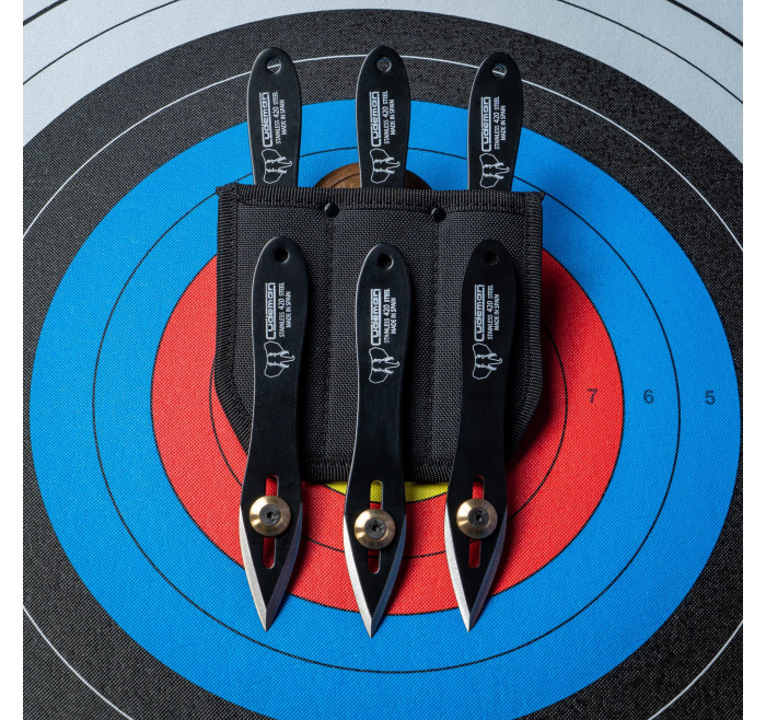 CUDEMAN SET COLTELLI DA LANCIO CM15 180-N