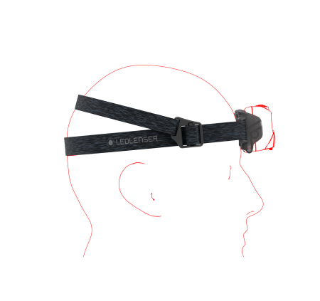 LED LENSER TORCIA FRONTALE HF6R CORE