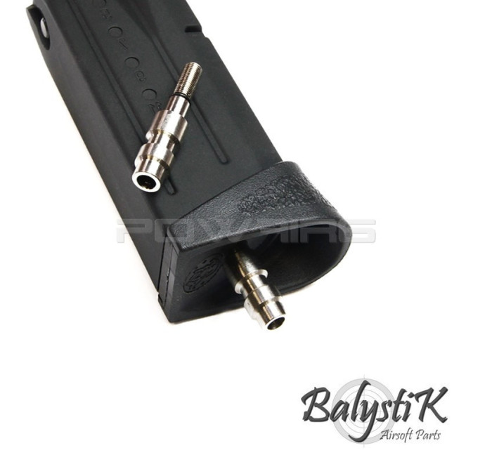 BALYSTIK CONNETTORE MASCHIO HPA ATTACCO US PER CARICATORE GAS