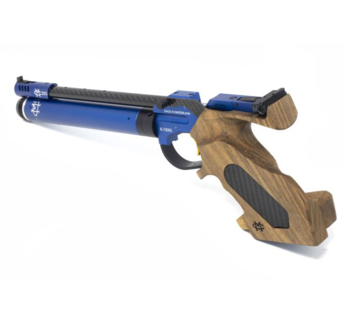 MORINI PISTOLA CM200EI TICINO BLUE 10M -7,5joule CAL 4,5mm 
