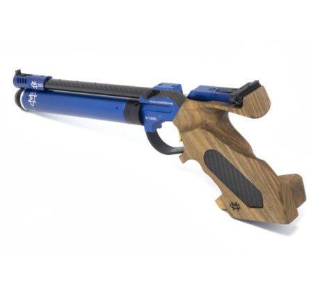 MORINI PISTOLA CM200EI TICINO BLUE 10M -7,5joule CAL 4,5mm 