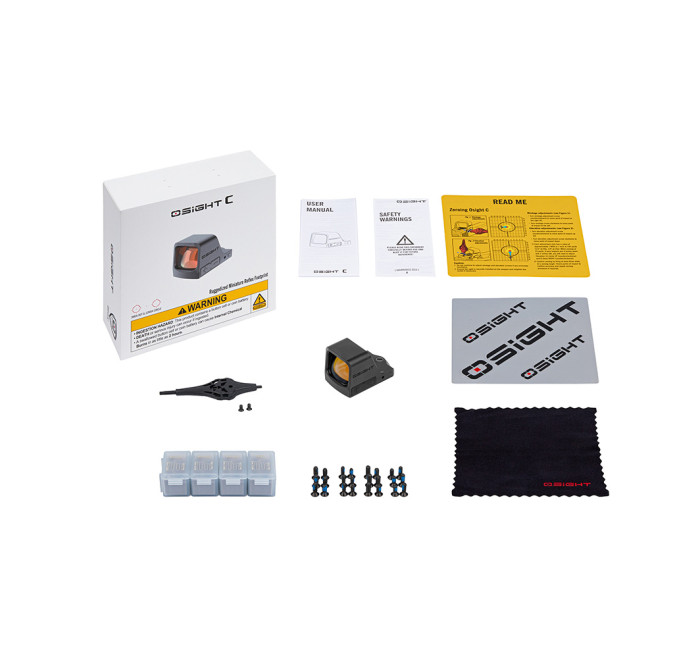 OSIGHT RED DOT C MULTIRETICOLO 3/32MOA