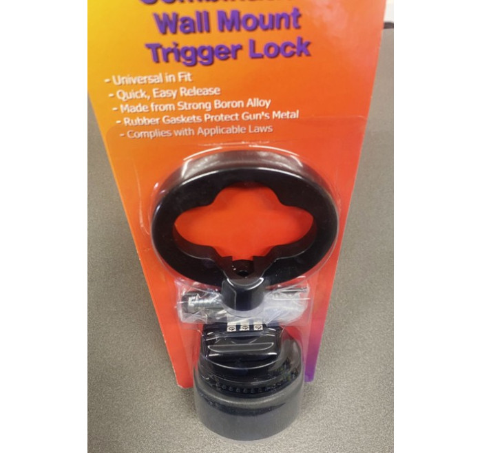 FRANZEN BLOCCO FUCILE DA MURO IN METALLO CON SERRATURA A COMBINAZIONE