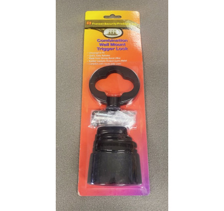 FRANZEN BLOCCO FUCILE DA MURO IN METALLO CON SERRATURA A COMBINAZIONE