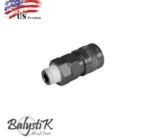 BALYSTIK ADATTATORE MASCHIO PER BOMBOLA HPA