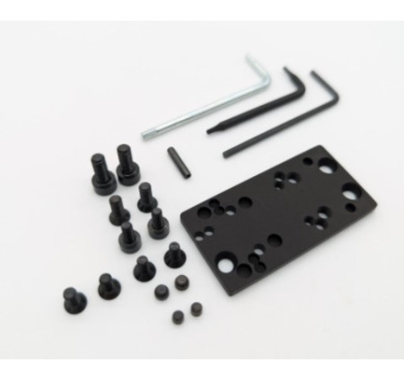 F.LLI TANFOGLIO KIT ADATTATORE MULTI DOT PIASTRINA CON VITI E SPINE