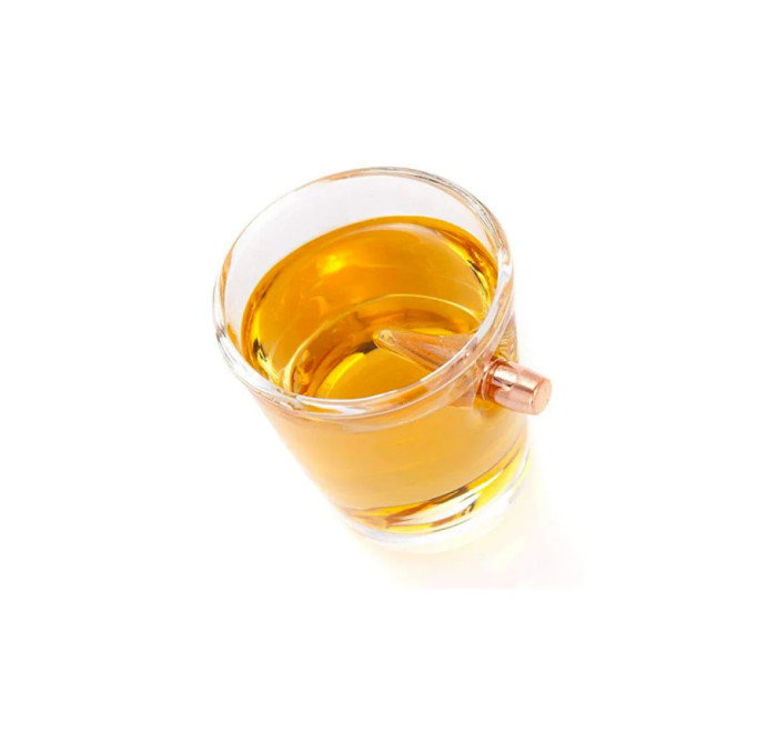 LUCKY SHOT BICCHIERE CON FINTO PROIETTILE .308