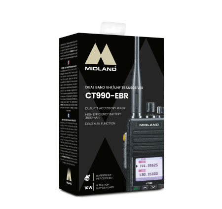 MIDLAND RICETRASMETTITORE CT990-EBR DUAL BAND