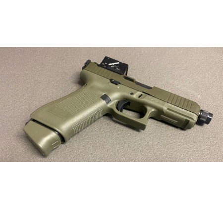 GLOCK PISTOLA Mod 45 HUNTER CAL 9x19 9 LUGER A-CUT COA COMBO FS MOS 