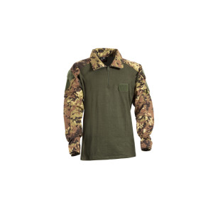 OPENLAND COMBAT SHIRT IN COTONE