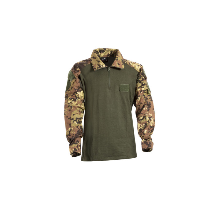 OPENLAND COMBAT SHIRT IN COTONE