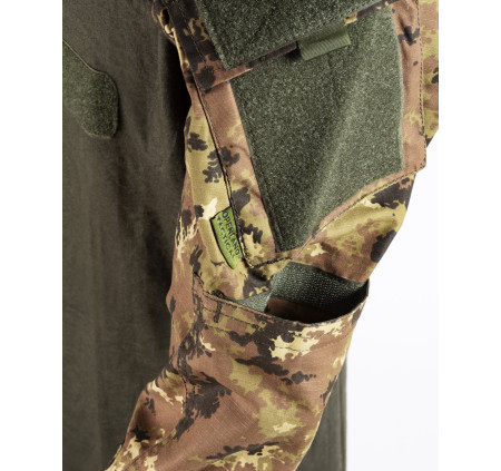 OPENLAND COMBAT SHIRT IN COTONE