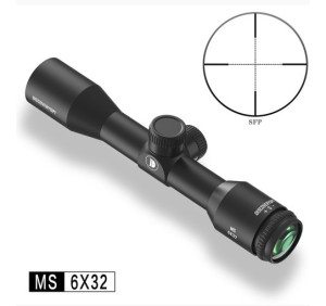DISCOVERY OPTICS OTTICA MS 6x32 TUBO 1" ANELLI 11mm CANNOCCHIALE