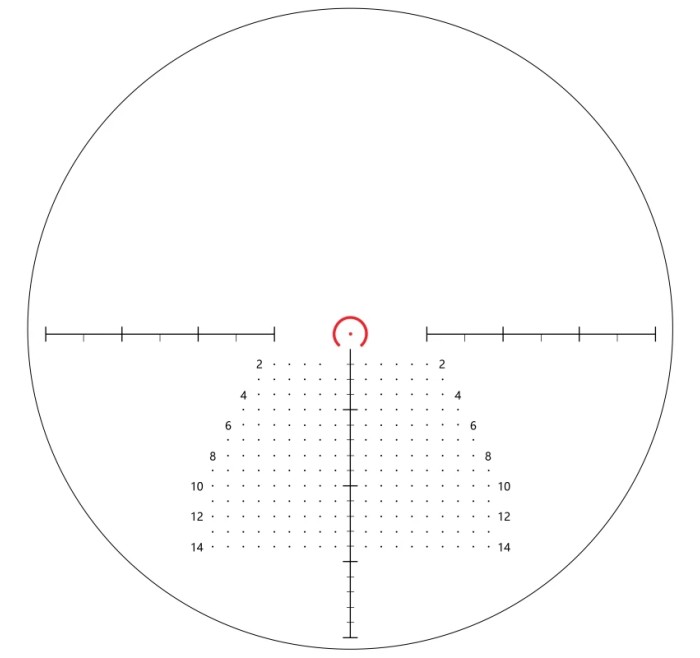VECTOR OPTICS OTTICA LPVO S10 1-10x24 HIGH MOUNT CANNOCCHIALE