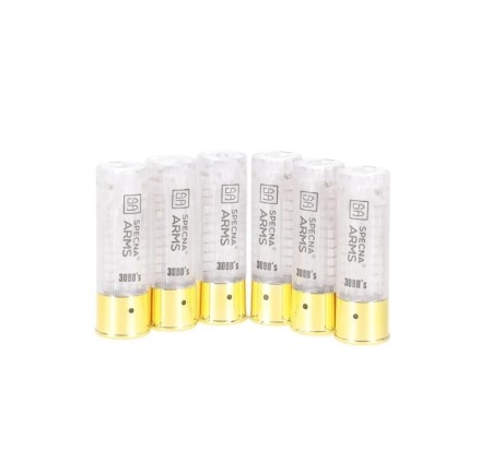 SPECNA ARMS CARTUCCE TRASPARENTI VAPOR SHOTGUN 30BBs